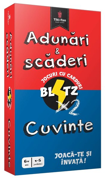 Pachet Blitz. Cuvinte / Adunari si scaderi